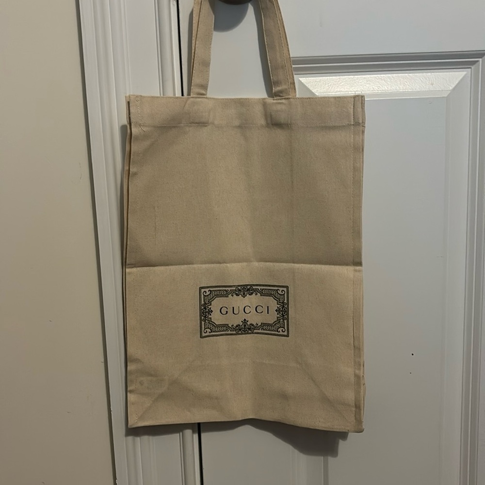 Gucci Linen Tote